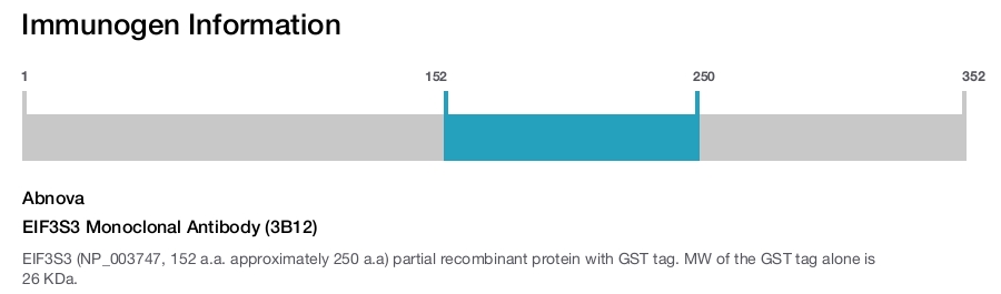 EIF3S3 Monoclonal Antibody (3B12)