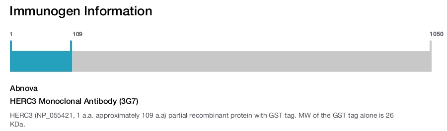 HERC3 Monoclonal Antibody (3G7)