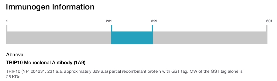 TRIP10 Monoclonal Antibody (1A9)