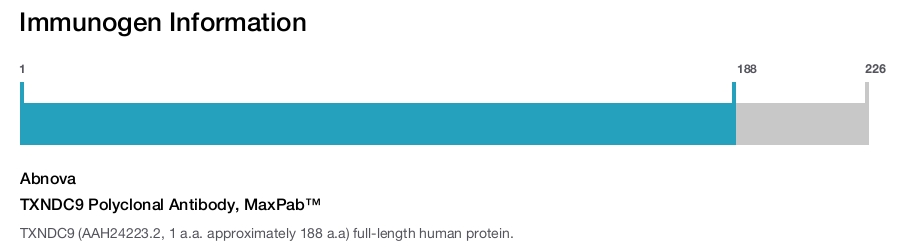 TXNDC9 Polyclonal Antibody, MaxPab™