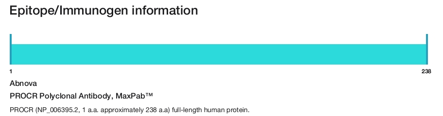 PROCR Polyclonal Antibody, MaxPab&trade;