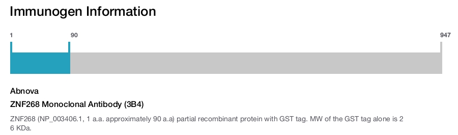 ZNF268 Monoclonal Antibody (3B4)