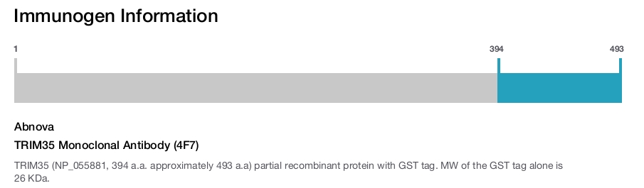 TRIM35 Monoclonal Antibody (4F7)