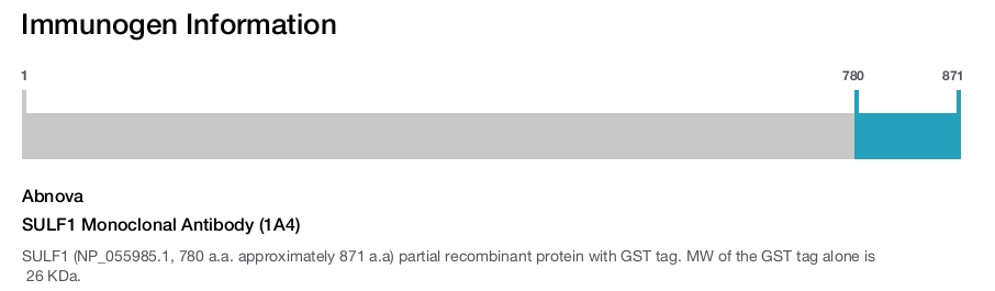 SULF1 Monoclonal Antibody (1A4)