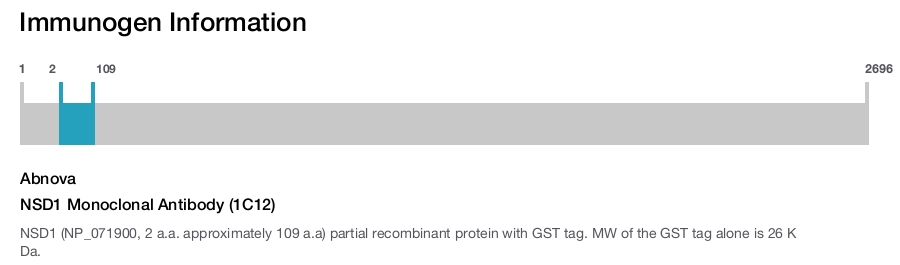 NSD1 Monoclonal Antibody (1C12)