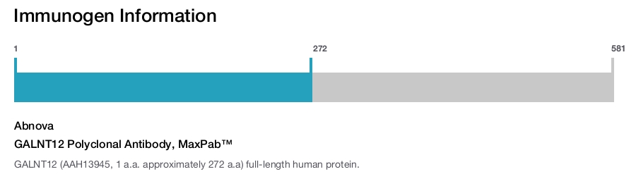 GALNT12 Polyclonal Antibody, MaxPab™
