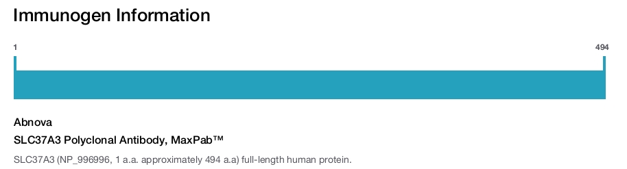 SLC37A3 Polyclonal Antibody, MaxPab™