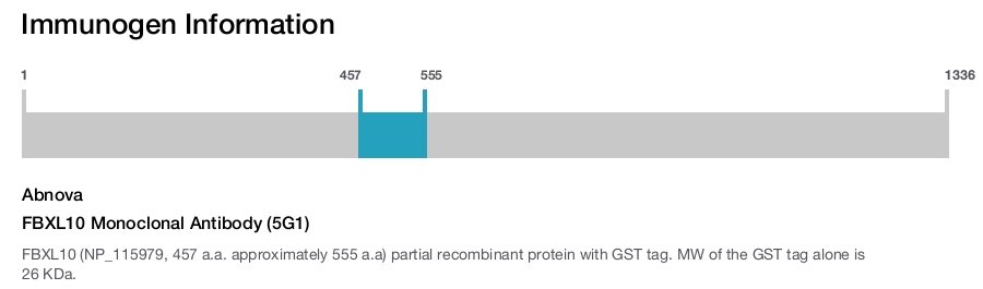 FBXL10 Monoclonal Antibody (5G1)