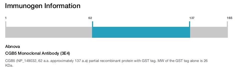 CGB5 Monoclonal Antibody (3E4)