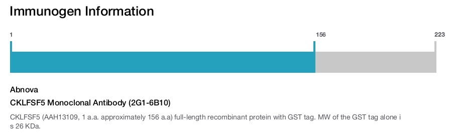 CKLFSF5 Monoclonal Antibody (2G1-6B10)