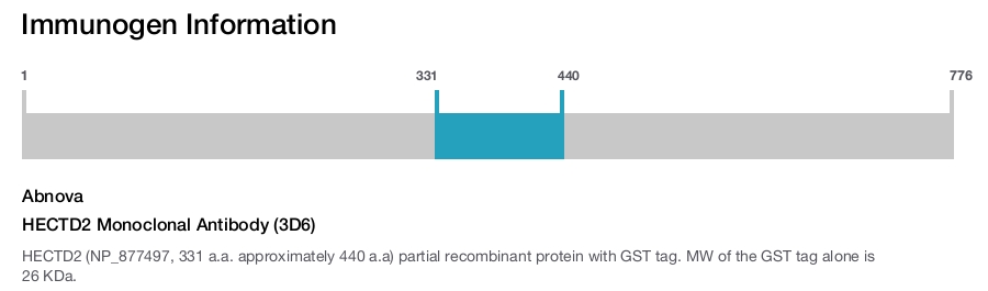 HECTD2 Monoclonal Antibody (3D6)