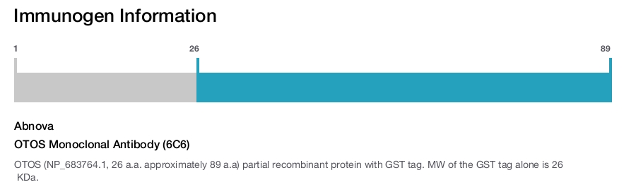 OTOS Monoclonal Antibody (6C6)