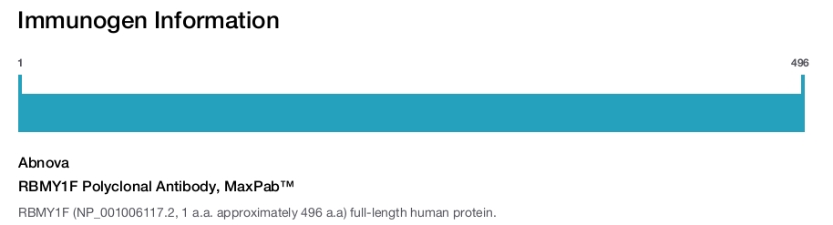 RBMY1F Polyclonal Antibody, MaxPab™
