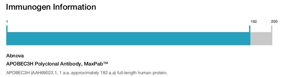 APOBEC3H Polyclonal Antibody, MaxPab™