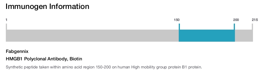 HMGB1 Polyclonal Antibody, Biotin