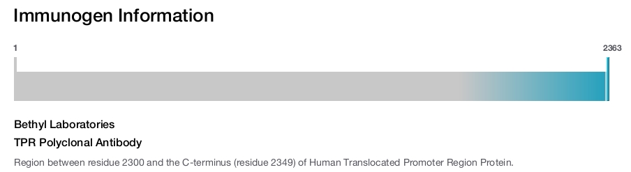 TPR Polyclonal Antibody