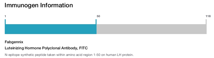 Luteinizing Hormone Polyclonal Antibody, FITC