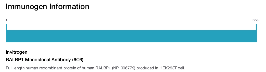 RALBP1 Monoclonal Antibody (6C6)