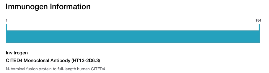CITED4 Monoclonal Antibody (HT13-2D6.3)