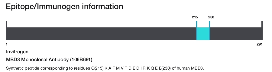 MBD3 Monoclonal Antibody (106B691)