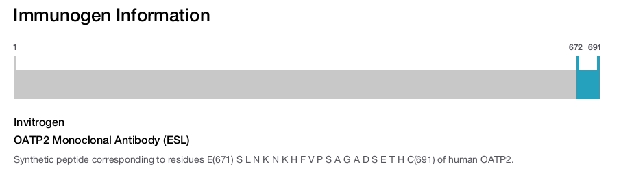 OATP2 Monoclonal Antibody (ESL)