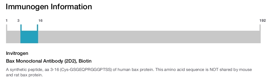 Bax Monoclonal Antibody (2D2), Biotin