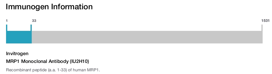 MRP1 Monoclonal Antibody (IU2H10)