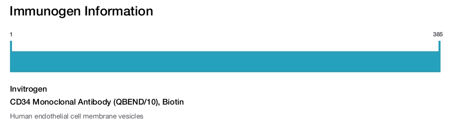 CD34 Monoclonal Antibody (QBEND/10), Biotin