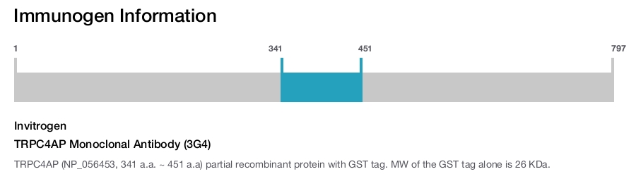 TRPC4AP Monoclonal Antibody (3G4)