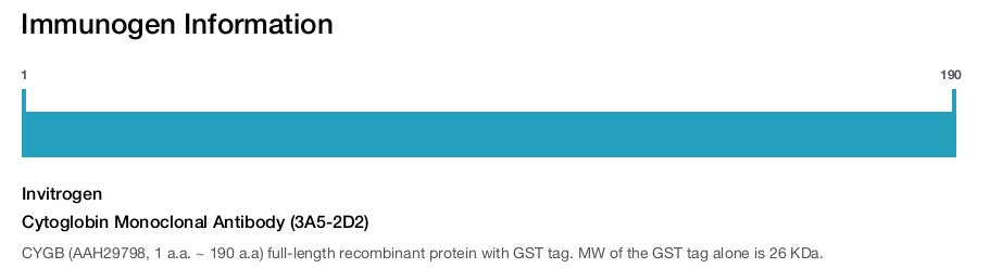 Cytoglobin Monoclonal Antibody (3A5-2D2)