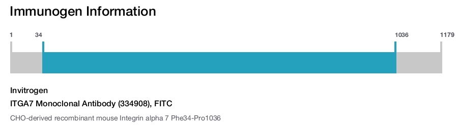 ITGA7 Monoclonal Antibody (334908), FITC