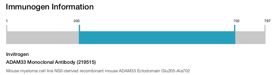 ADAM33 Monoclonal Antibody (219515)