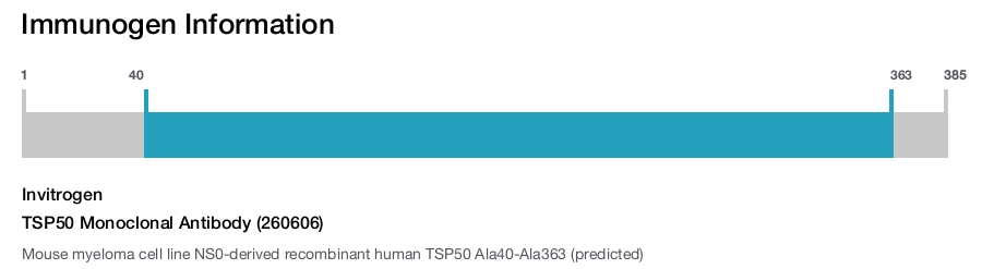 TSP50 Monoclonal Antibody (260606)
