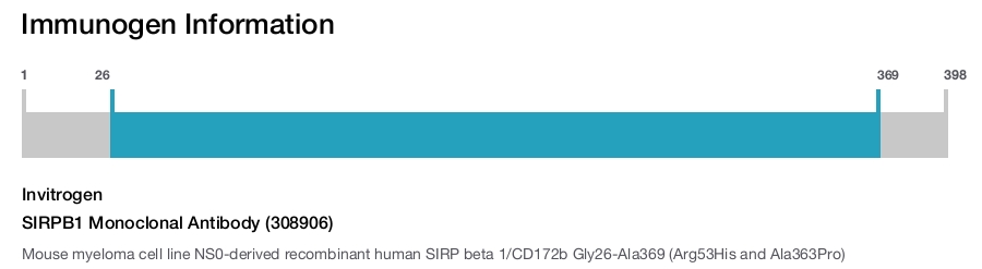 SIRPB1 Monoclonal Antibody (308906)