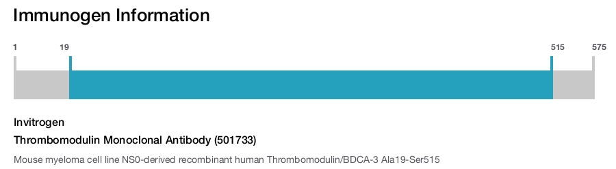 Thrombomodulin Monoclonal Antibody (501733)