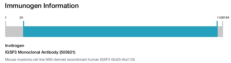 IGSF3 Monoclonal Antibody (503621)