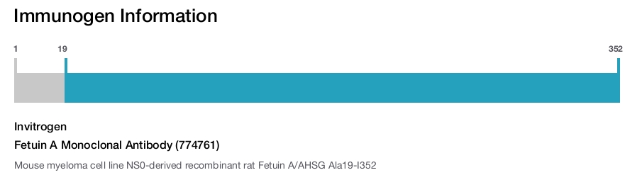 Fetuin A Monoclonal Antibody (774761)