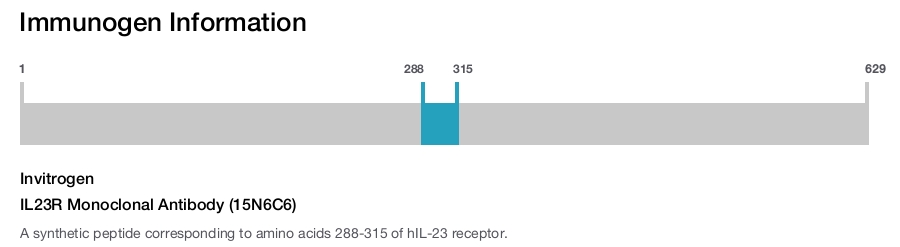 IL23R Monoclonal Antibody (15N6C6)