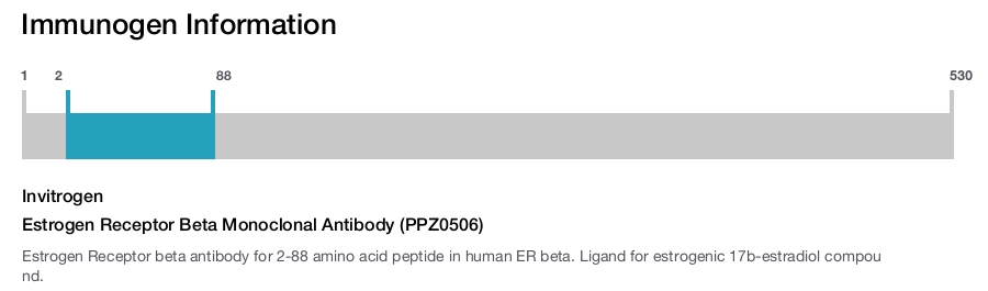 Estrogen Receptor Beta Monoclonal Antibody (PPZ0506)
