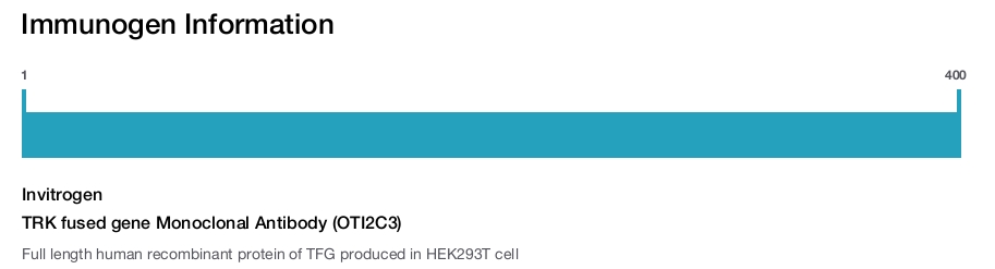 TRK fused gene Monoclonal Antibody (OTI2C3)