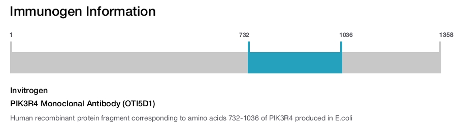 PIK3R4 Monoclonal Antibody (OTI5D1)