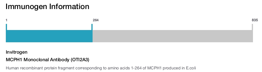 MCPH1 Monoclonal Antibody (OTI2A3)