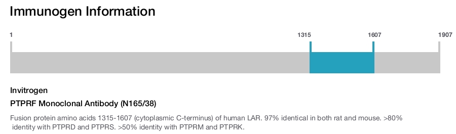 PTPRF Monoclonal Antibody (N165/38)