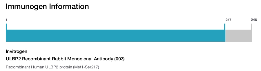 ULBP2 Recombinant Rabbit Monoclonal Antibody (003)