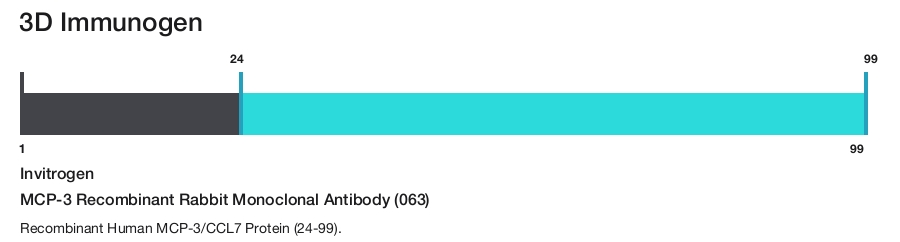 MCP-3 Recombinant Rabbit Monoclonal Antibody (063)