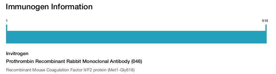 Prothrombin Recombinant Rabbit Monoclonal Antibody (046)