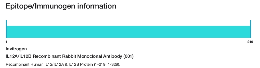 IL12A/IL12B Recombinant Rabbit Monoclonal Antibody (001)