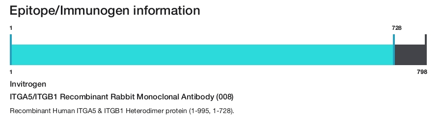 ITGA5/ITGB1 Recombinant Rabbit Monoclonal Antibody (008)