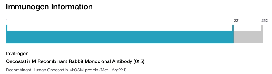 Oncostatin M Recombinant Rabbit Monoclonal Antibody (015)