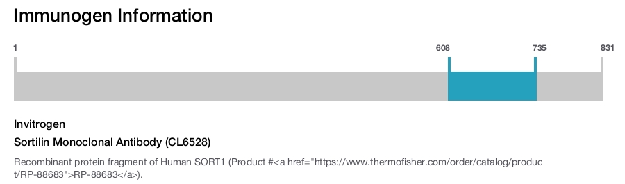 Sortilin Monoclonal Antibody (CL6528)
